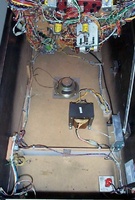 Image # 70960: Bugs Bunny's Birthday Ball Prototype Game - Inside Cabinet 
(Serial number X600006.)