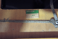 Image # 74287: Bloody China Inside Backbox - Detail 
(This tag was unattached and loose in the backbox.)
