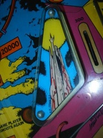 Image # 18646: Fly High Playfield - Detail 
(The designer (artist) name is Mike Martinelli.)