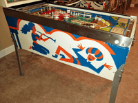 Image # 72248: Aladdin's Castle Cabinet - Left 
(Backbox serial number is 2317. Lower cabinet serial number is 4650 or 4850.)