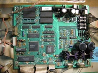 Image # 54685: NBA Fastbreak Linked Audio/Visual Board Player 1 
(The linking cable is the white connector on the left with the orange wires.)