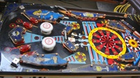 Image # 71454: 301/Bulls Eye Playfield 
(This playfield was described to us as having been freshly removed from the manufacturer's shipping container.)