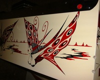 Image # 51986: Butterfly Cabinet - Left 
(This game was freshly removed from the manufacturer's original shipping container.)