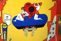 Image # 68764: Lovers Playfield - Detail - Blue Version 
(Photo was taken in year 2000 in an arcade in Florence, Italy. )