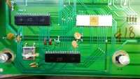 Image # 71802: Fireball Logic Board - Detail 
(From the Series I game with cabinet serial number 4906.)