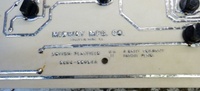 Image # 71812: Fireball Bottom Playfield Board - Detail 
(From the Series I game with cabinet serial number 4906.)