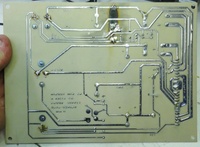 Image # 71815: Fireball Power Supply Board - Solder Side 
(From the Series I game with cabinet serial number 4906.)