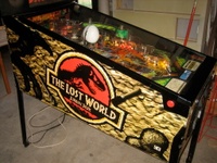 Image # 34244: The Lost World Jurassic Park Cabinet - left