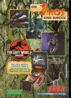 Image # 38501: The Lost World Jurassic Park German Flyer 
(The reverse side is blank.)