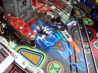 Image # 9541: The X Files Playfield - Detail