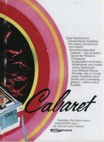 Image # 22112: Cabaret German Ad - Right Side 
(From the German trade magazine M�nzautomat, March 1969.)
