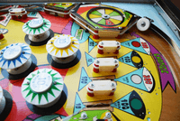 Image # 75878: Cabaret Sample Game - Upper Playfield 
(Cabinet serial number 9473.)