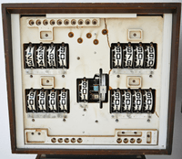 Image # 75897: Cabaret Sample Game - Backbox - Insert 
(Backbox serial number 9471.)