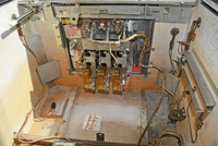 Image # 75917: Cabaret Sample Game - Inside Cabinet - Front 
(Cabinet serial number 9473.)