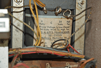 Image # 75923: Cabaret Sample Game - 50-Cycle Transformer 
(Cabinet serial number 9473.)