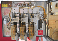 Image # 75928: Cabaret Sample Game - Inside Coin Door 
(Cabinet serial number 9473.)