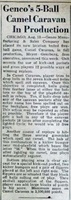Image # 52047: Camel Caravan Billboard New Game Announcement 
(The Billboard, Aug-20-1949, page 116)