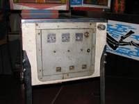 Image # 46723: Campus Queen Cabinet - Front 
(Serial number is CQ 1819.)