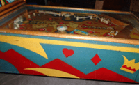 Image # 75404: Canasta Cabinet - Left 
(The wireform gate between the flippers is shown here inverted from its normal position.)