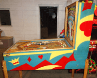 Image # 75405: Canasta Cabinet - Right 
(The wireform gate between the flippers is shown here inverted from its normal position.)