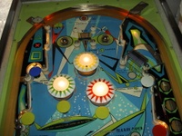 Image # 40313: Capersville Illuminated Upper Playfield 
(Serial number 3766.)