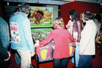 Image # 49289: Bigfoot Cabinet - Front View 
(Photographed at the Chicago AMOA Show in November 1977.)