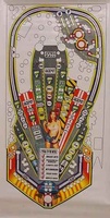 Image # 34635: Viper Night Drivin' Alternate Playfield Art 
(This unlaminated artwork is on a paper backing and measures approximately 24 inches by 47 inches. Its provenance is unconfirmed but appears to be from prior to production.)
