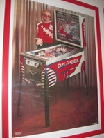 Image # 43637: Capt. Fantastic and The Brown Dirt Cowboy Promotional Poster 
(This is the game shown in the manufacturer's flyer. The poster inside the frame measures 45 cm by 61 cm.)