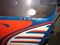 Image # 71929: Capt. Fantastic and The Brown Dirt Cowboy Cabinet - Serial Number 
(Serial number 16629.)