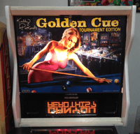 Image # 77683: Golden Cue Illuminated Backglass