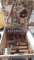 Image # 74352: Running Horse Inside Cabinet 
(The cabinet was repainted. The owner stated that all the mechanisms were disassembled, cleaned, and galvanized.)