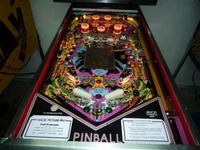 Image # 47982: Sexy Girl (Delux) Illuminated Playfield 
(The score card shown here is from a different game.)