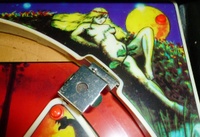 Image # 64888: Wolf Man Playfield - Detail 
(Serial number 0885.)