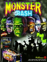 Image # 54653: Monster Bash Promotional Poster 
(Provided by Williams in 1998. Measured 24 inches by 36 inches.)