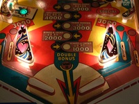 Image # 11780: Card Whiz Illuminated Lower Playfield