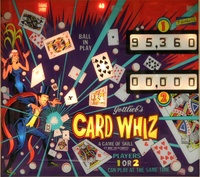 Image # 57205: Card Whiz Illuminated backglass