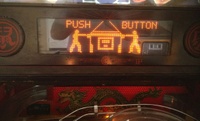 Image # 65088: Bushido Fire Cannon 
(Pressing the flipper buttons fires the cannon. Serial number 1260.)