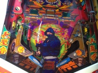 Image # 65094: Bushido Lower Playfield 
(Serial number 1260.)