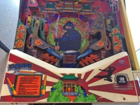 Image # 65095: Bushido Lower Playfield 
(Serial number 1260.)