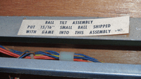 Image # 81859: Night Rider Inside Cabinet - Detail 
(Serial number ENR7388.)
