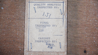 Image # 81860: Night Rider Inside Cabinet - Detail 
(Serial number ENR7388.)