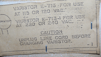 Image # 81862: Night Rider Inside Cabinet - Detail 
(Serial number ENR7388.)