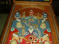 Image # 31053: Ali-Baba Upper Playfield 
(Serial Number 058400AB.)