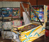 Image # 59728: Carnival Cabinet - Service Position 
(Serial number 0400.)