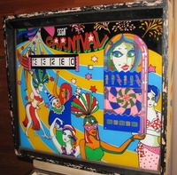 Image # 59675: Carnival Backglass 
(Serial number 0400.)