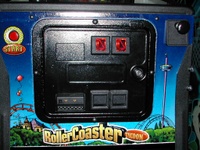 Image # 5821: RollerCoaster Tycoon Coin Door 
(Image is from the first test game put at a test location in Chicago.)