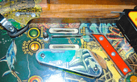 Image # 76608: Shark Illuminated Playfield - Detail 
(The red plastic is not original to this game.)