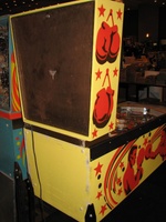 Image # 43142: T.K.O. Cabinet - Rear View 
(This game was photographed at Chicago's Pinball Expo 2009.)