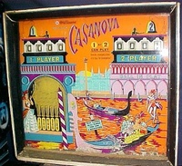 Image # 27400: Casanova Backglass