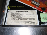 Image # 47018: Casanova Instruction Card 
(Serial number 64560.)